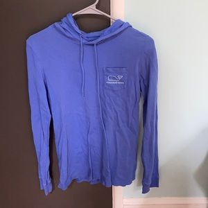 Vineyard vines ladies hooded long sleeve Sz XS